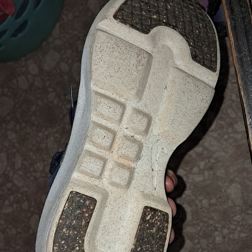 Nike Blue and White Sneakers - Picture 4 of 6